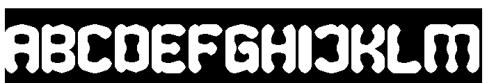 LEGENDARY HERO-Inverse Font UPPERCASE