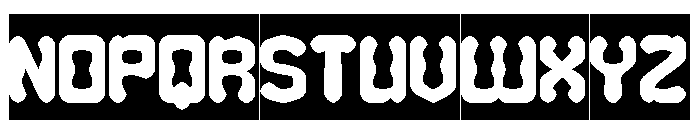 LEGENDARY HERO-Inverse Font UPPERCASE