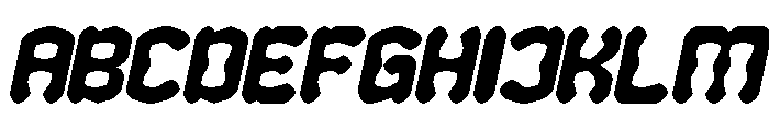 LEGENDARY HERO Italic Font UPPERCASE