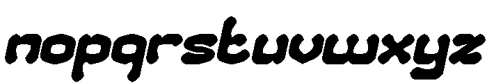 LEGENDARY HERO Italic Font LOWERCASE