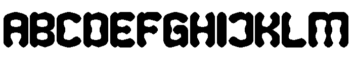 LEGENDARY HERO Font UPPERCASE