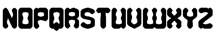 LEGENDARY HERO Font UPPERCASE