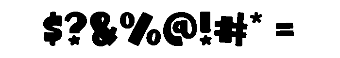 LEMON CookieS Font OTHER CHARS