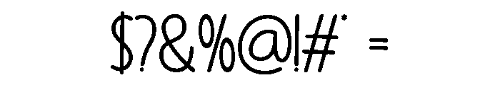 LESTRAVIA-Regular Font OTHER CHARS