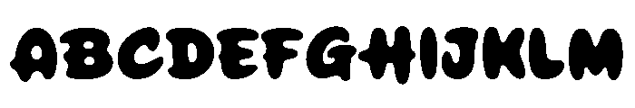 Le Pain Cafe Regular Font UPPERCASE