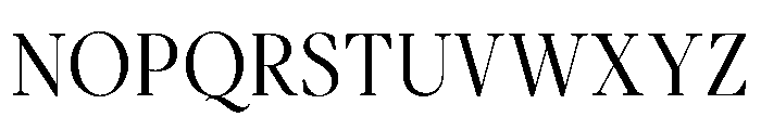 Le Saint Clair Regular Font UPPERCASE