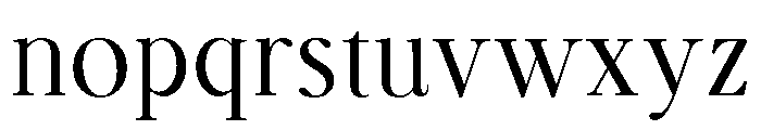 Le Saint Clair Regular Font LOWERCASE
