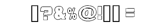 Leader College Regular Font OTHER CHARS