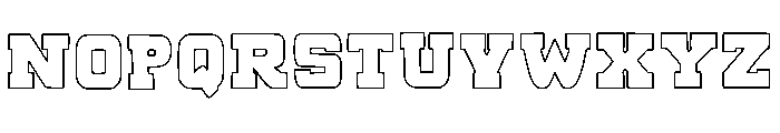Leader College Regular Font LOWERCASE