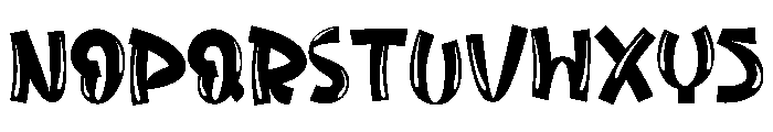 Leader Farmer Font LOWERCASE