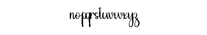 Leading1 Font LOWERCASE