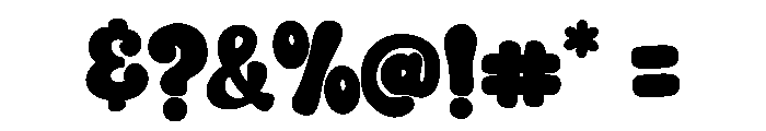 Leaf Monstera Font OTHER CHARS