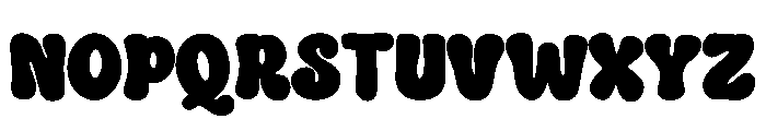 Leaf Monstera Font LOWERCASE