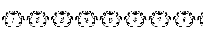 LeafCrownRegular Font OTHER CHARS