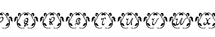 LeafCrownRegular Font UPPERCASE