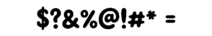 Leafen Font OTHER CHARS