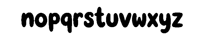 Leafen Font LOWERCASE