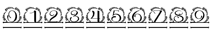 Leafenca Split Monogram Font OTHER CHARS