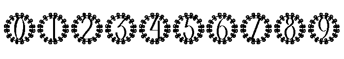 Leafori Monogram Font OTHER CHARS