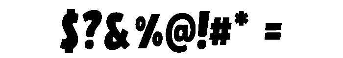 Leaftron Font OTHER CHARS