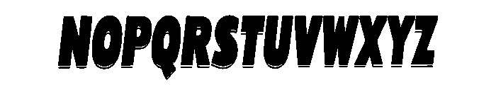 Leaftron Font UPPERCASE