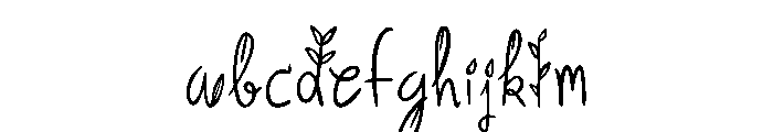 Leafy Branch FONT