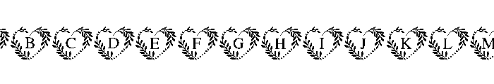 Leafy Love Monogram FONT