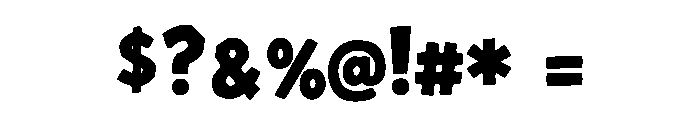 LeafyJoyRegular Font OTHER CHARS