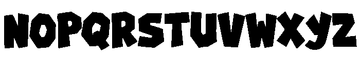 LeafyJoyRegular Font UPPERCASE
