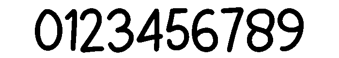 Learn To Write Regular Font OTHER CHARS