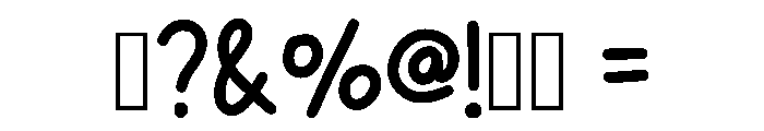 Learn To Write Regular Font OTHER CHARS