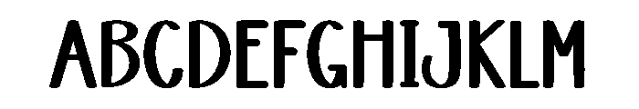 Learning Authentic Font UPPERCASE