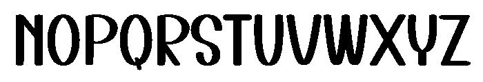 Learning Authentic Font UPPERCASE