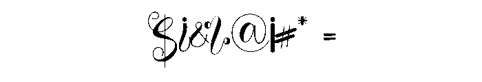 Learning English Font OTHER CHARS
