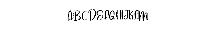 Learning English Font UPPERCASE