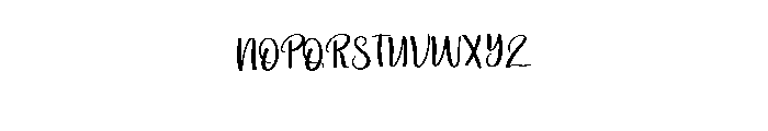 Learning English Font UPPERCASE