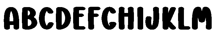 Learning School Font UPPERCASE