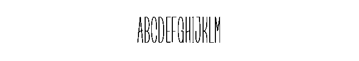 Leathink Font UPPERCASE