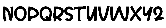 Leaving Christian Font UPPERCASE