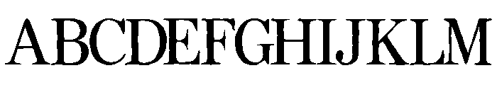 LectanMeliona Font UPPERCASE