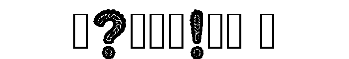 Leek Regular Font OTHER CHARS