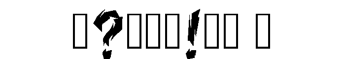 Leen Regular Font OTHER CHARS