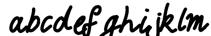Leftover Ink  Medium FONT
