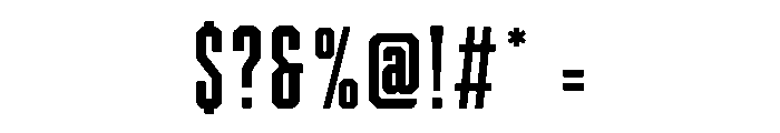 Legacy College Font OTHER CHARS