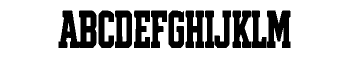 Legacy College Font UPPERCASE