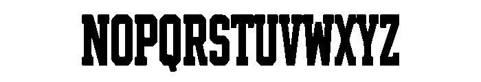 Legacy College Font UPPERCASE
