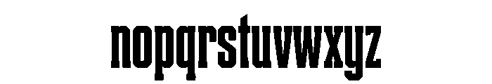 Legacy College Font LOWERCASE