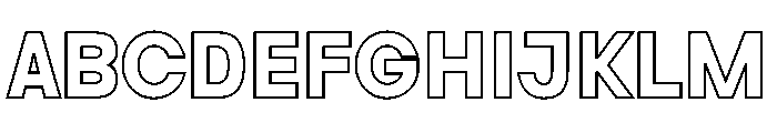 Legacy Outline Regular FONT