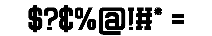 Legacy System Font OTHER CHARS