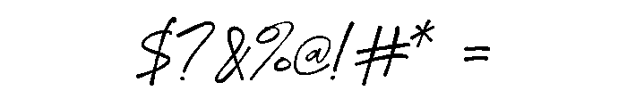 Legante Madiatos Script Regular Font OTHER CHARS